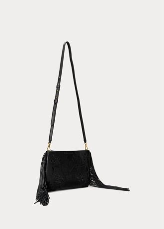 Black Women’s Ralph Lauren Leather Medium Elaina Crossbody Bags