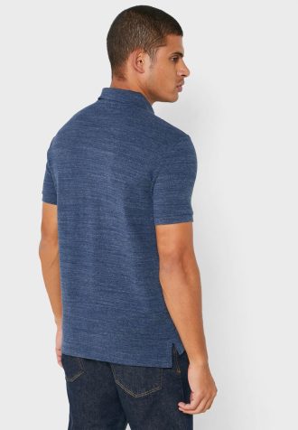 Blue Men’s Ralph Lauren Basic Mesh Polo Shirts