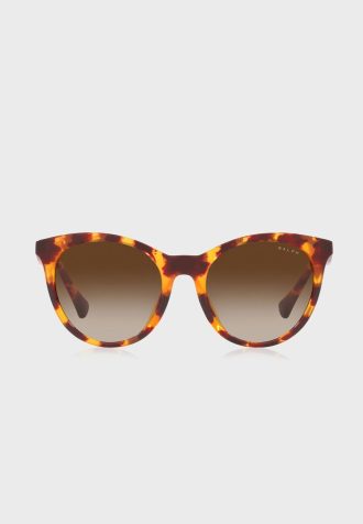 Brown Women’s Ralph Lauren 0Ra5294U Round Sunglasses