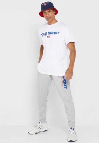Grey Men’s Ralph Lauren Logo Sweatpants