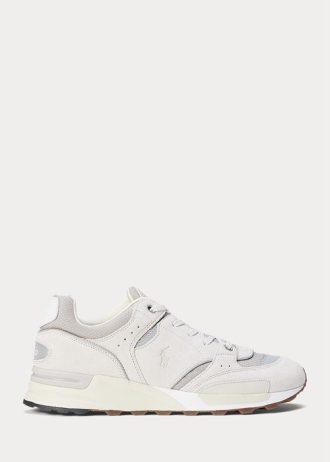 Grey Men’s Ralph Lauren Trackster 200 Sneakers