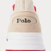Light Grey Men’s Ralph Lauren Trackster 200II Knit Sneakers