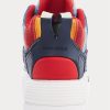 Multicolor Men’s Ralph Lauren PS100 Multi-Print High-Top Sneakers