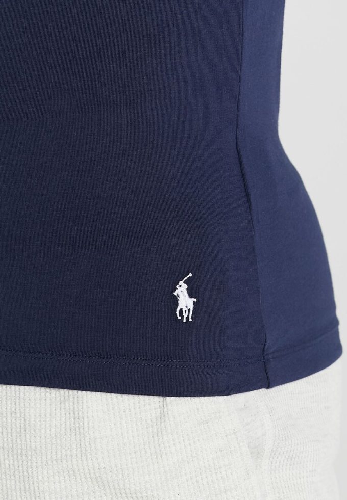 Navy Men’s Ralph Lauren 2 Pack Essential Crew Neck T Shirts