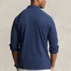 Navy Men’s Ralph Lauren Jersey Polo Shirts