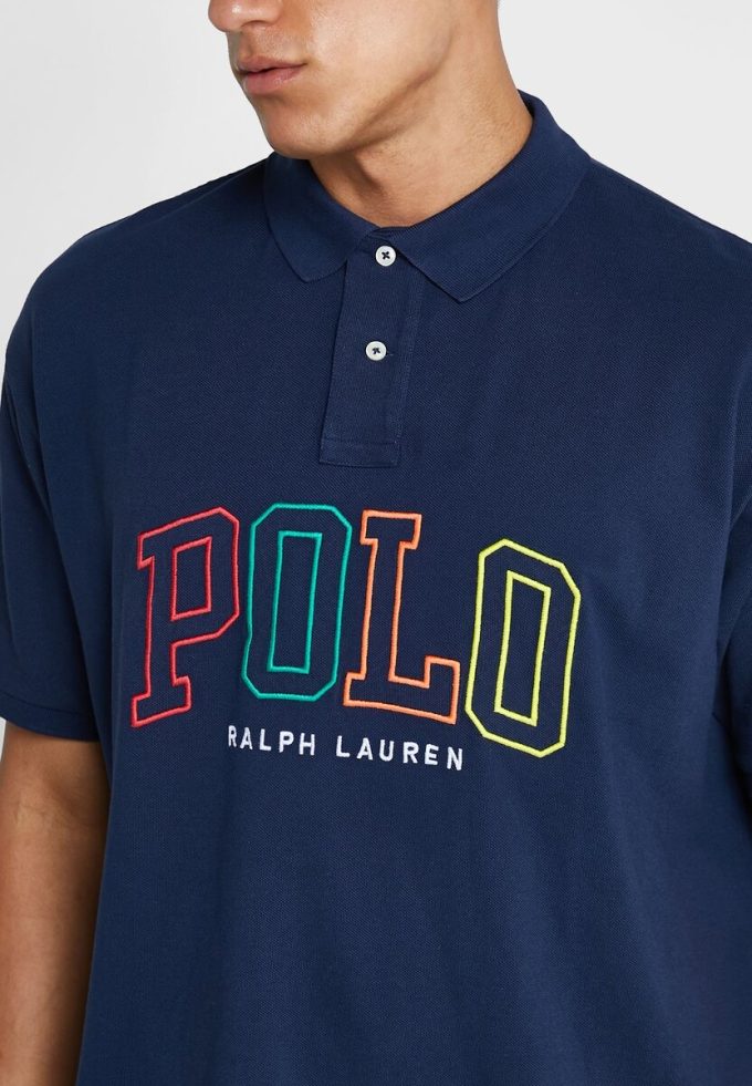 Navy Men’s Ralph Lauren Logo Polo Shirts