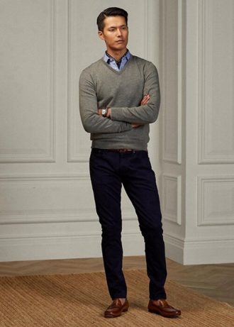 Navy Men’s Ralph Lauren Slim Fit Stretch  Jeans