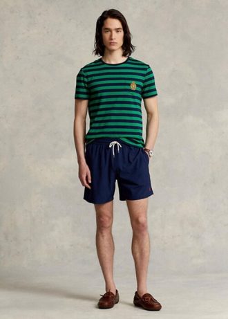 Navy Men’s Ralph Lauren Traveller Swimming Trunk  Shorts