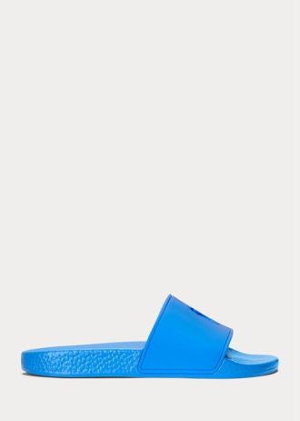 Turquoise Women’s Ralph Lauren Big Pony Sandals
